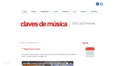 Desktop Screenshot of clavesdemusica.com